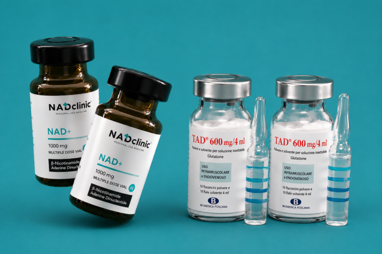 Glutatione e NAD+ (Nicotinamide Adenina Dinucleotide)
