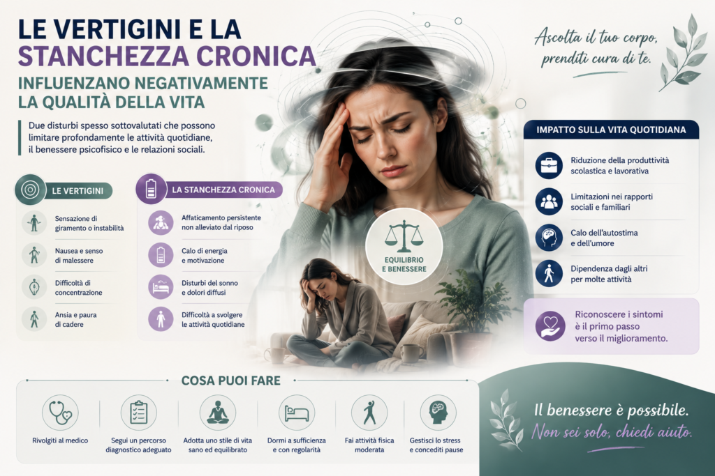 corpo
le vertigini e la stanchezza cronica
cosa sono le vertigine