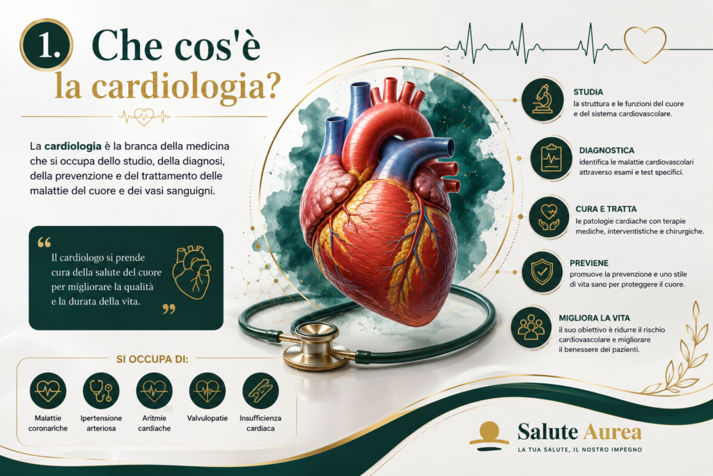 Che cos'è la cardiologia?
cardiologia
