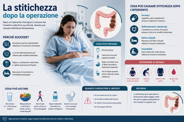La stitichezza dopo la operazione stitichezza operazione