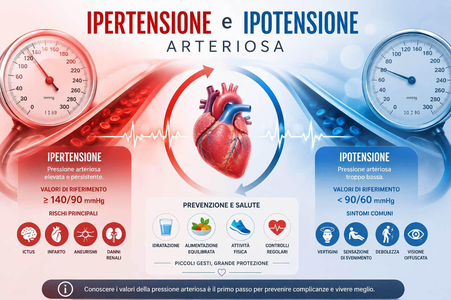 Ipertensione arteriosa e ipotensione arteriosa Ipertensione ipotensione