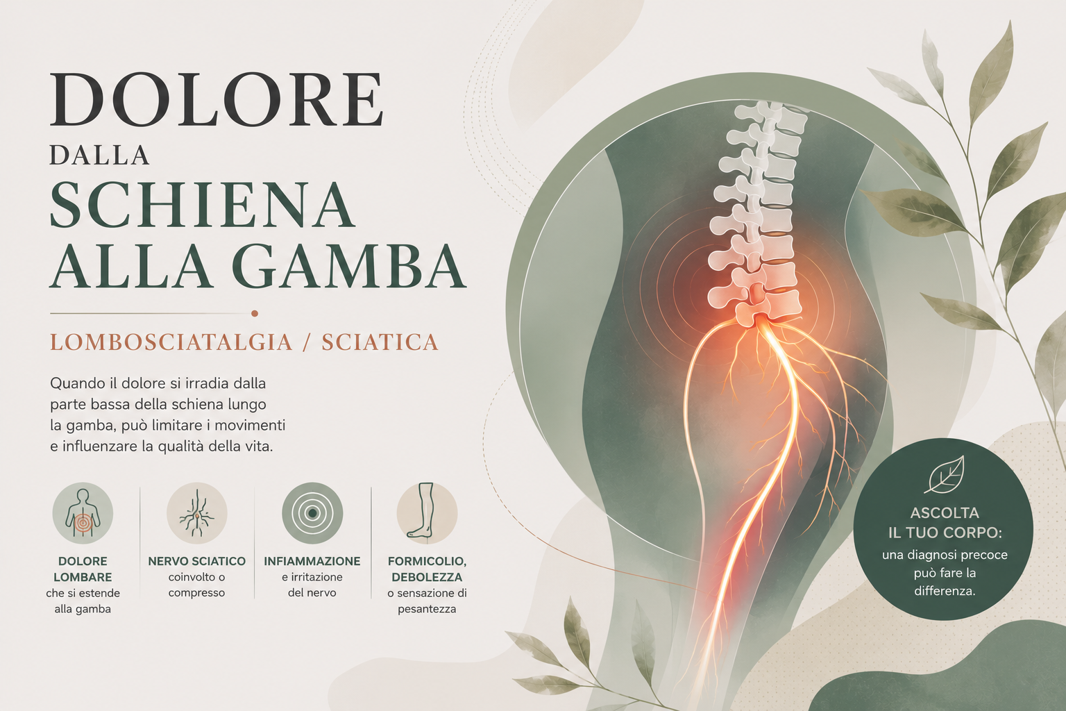 dolore dalla schiena alla gamba (lombosciatalgia/sciatica) lombosciatalgia/sciatica dolore gamba