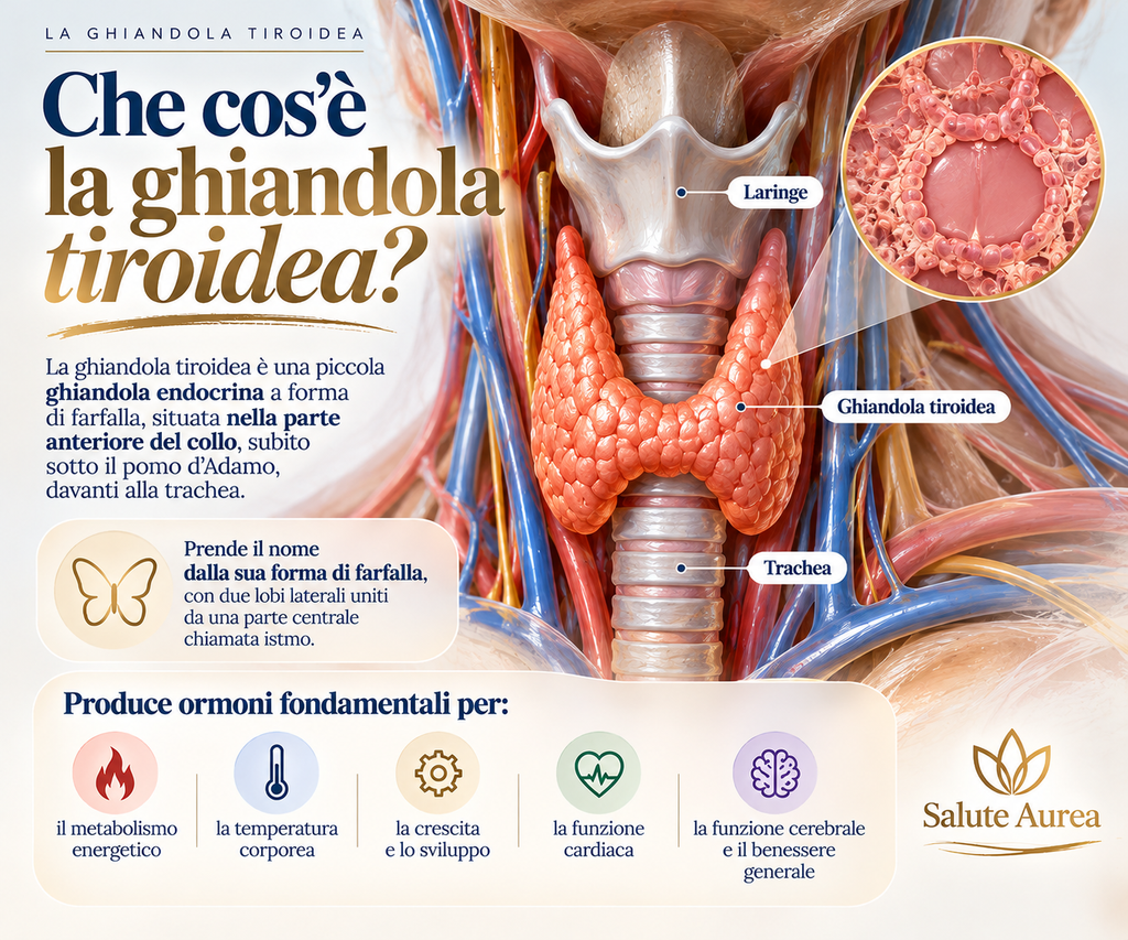 che cos'e la ghiandola tiroidea?
tiroidea
ghiandola